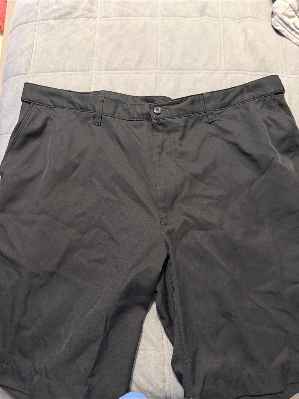 PGA Tour Black Men's Golf Hybrid Shorts